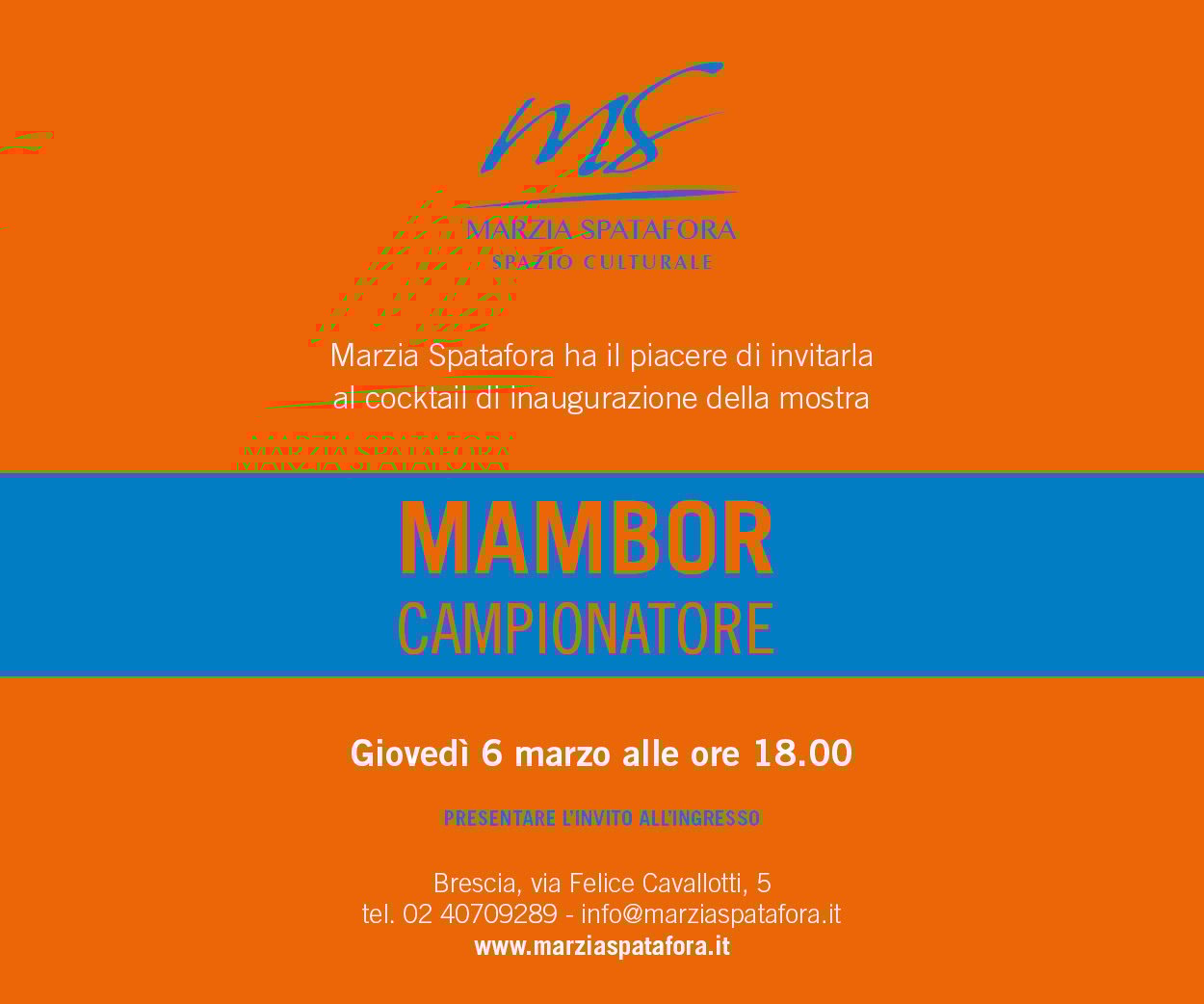 Renato Mambor - Mambor campionatore